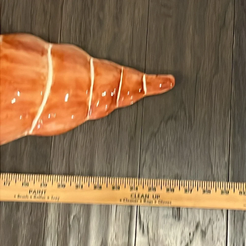 Seashell Ocean Nautical Wall Hanging Decor Metal beach shell
